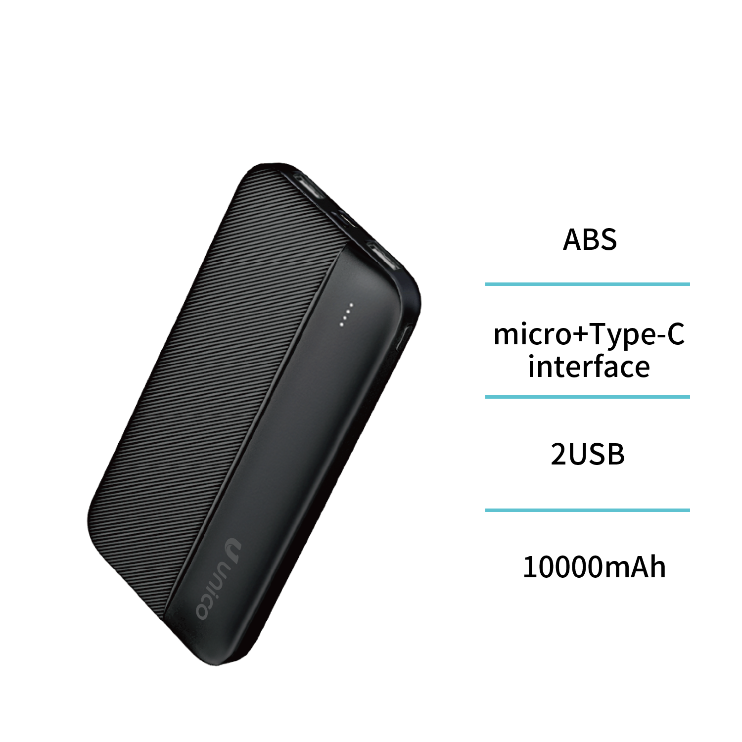 UNICO PB9899 Banco de energía de 10000 mAh